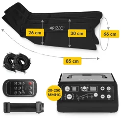 4FIZJO Aparat do drenażu limfatycznego Air Compression Therapy System MED C4 rozm. L/XL Clearance