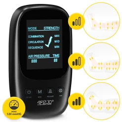 4FIZJO Aparat do drenażu limfatycznego Air Compression Therapy System LITE C4  rozm. uniwersalny Discount