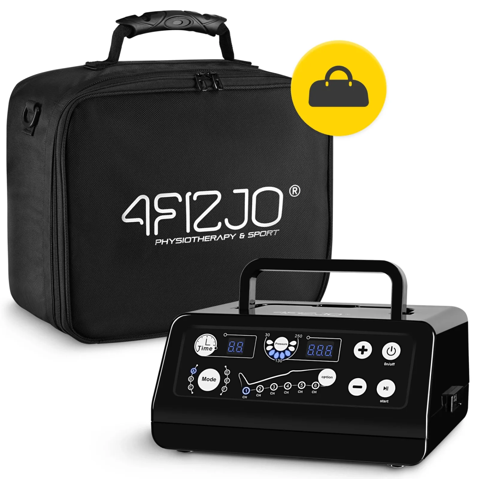 4FIZJO Aparat do drenażu limfatycznego Air Compression Therapy System MED C8 rozm. uniwersalny Outlet