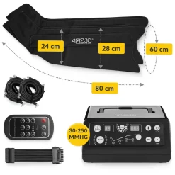4FIZJO Aparat do drenażu limfatycznego Air Compression Therapy System MED C4 rozm. S/M New