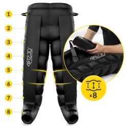 4FIZJO Aparat do drenażu limfatycznego Air Compression Therapy System EVO C8 rozm. uniwersalny