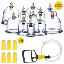 4FIZJO Bańki chińskie bezogniowe próżniowe 12 szt. Clearance