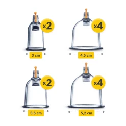 4FIZJO Bańki chińskie bezogniowe próżniowe 24 szt. Best