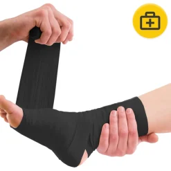 4FIZJO Bandaż kohezyjny samoprzylepny 4,5 m × 5 cm Czarny Online