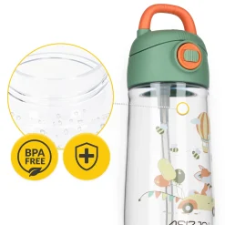 4FIZJO Butelka na wodę dla dzieci BALONY 550 ml New