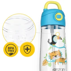 4FIZJO Butelka na wodę dla dzieci DŻUNGLA 550 ml Hot