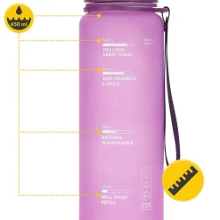 4FIZJO Butelka sportowa na wodę 650 ml różowa Discount