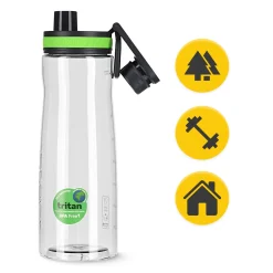 4FIZJO Butelka sportowa na wodę 850 ml zielona Outlet