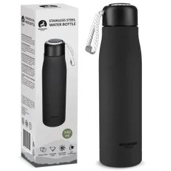 4FIZJO Butelka termiczna 540 ml z paskiem czarna Hot