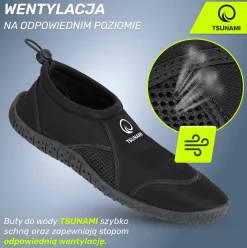 4FIZJO Buty do wody TSUNAMI Slip-on rozmiar 45 Best