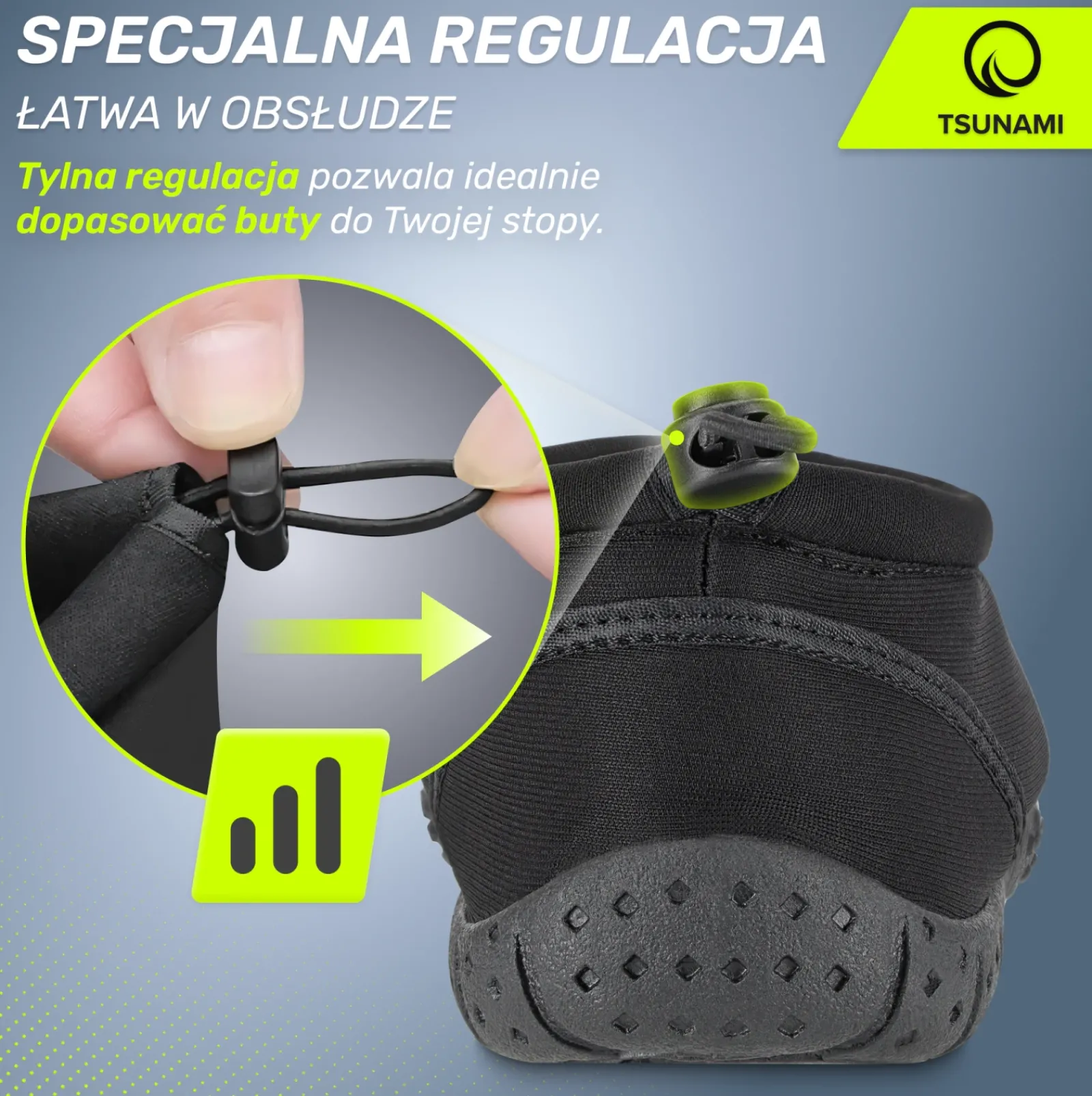 4FIZJO Buty do wody TSUNAMI Slip-on rozmiar 32 Outlet