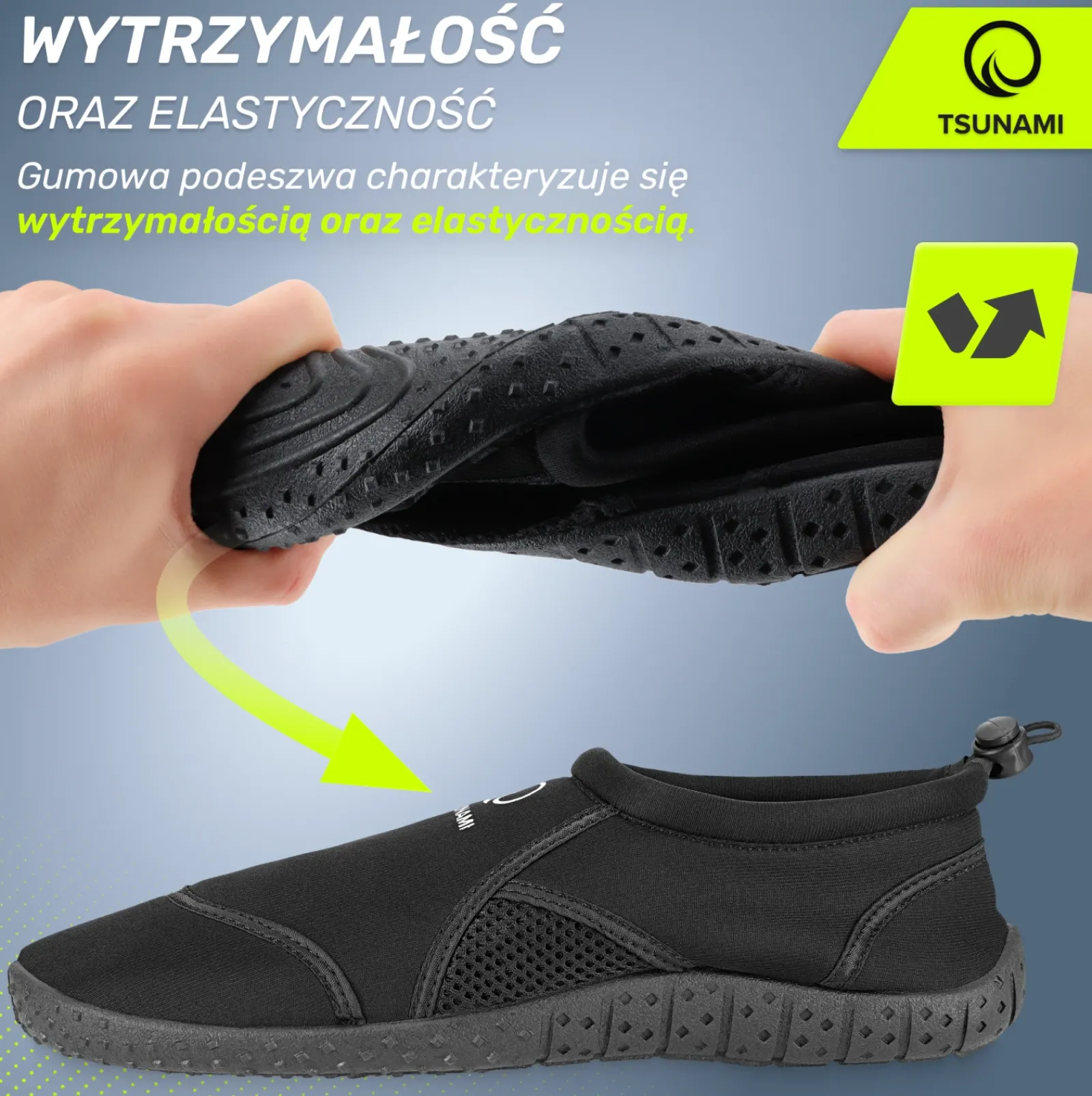 4FIZJO Buty do wody TSUNAMI Slip-on rozmiar 34