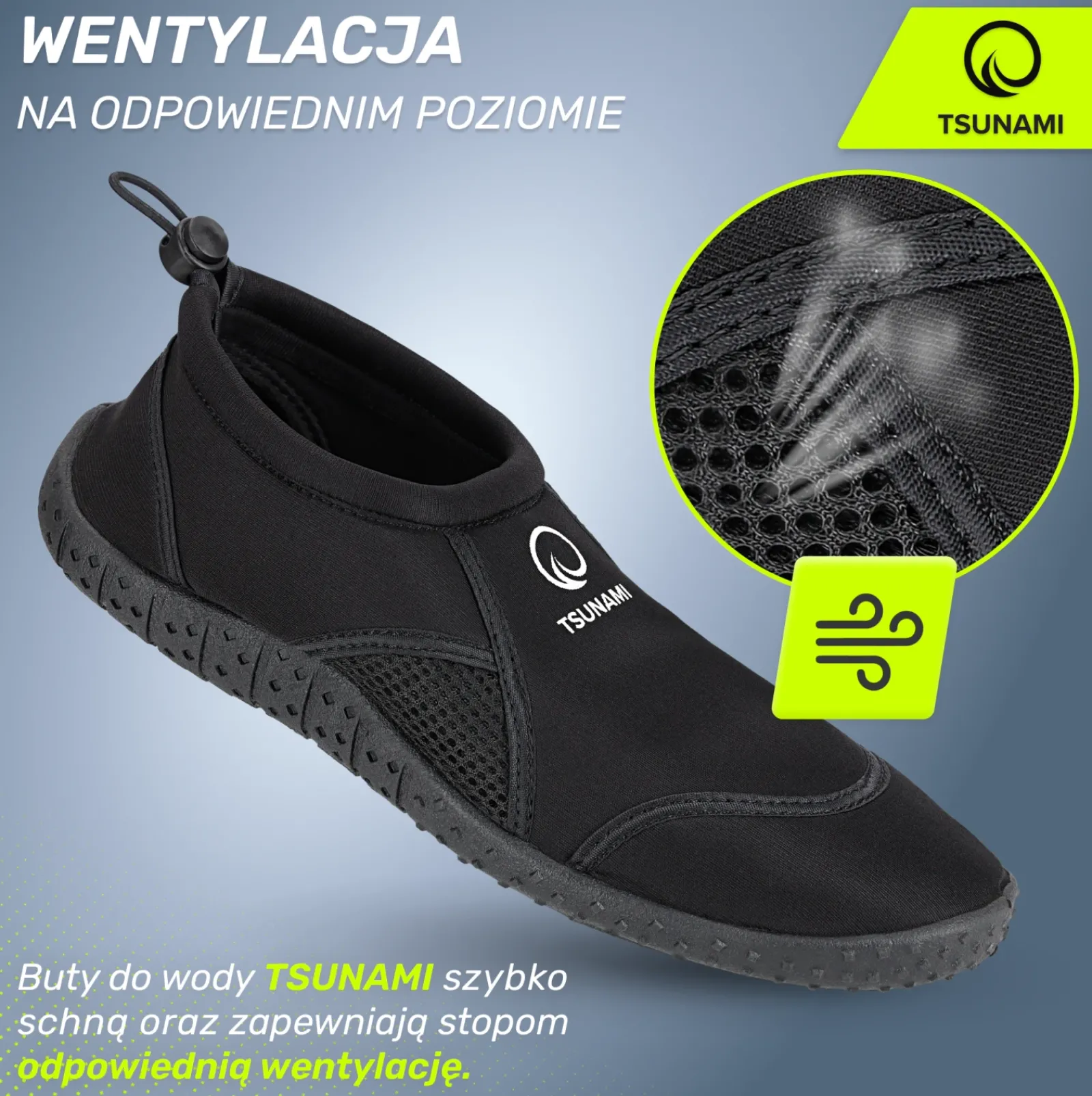 4FIZJO Buty do wody TSUNAMI Slip-on rozmiar 34
