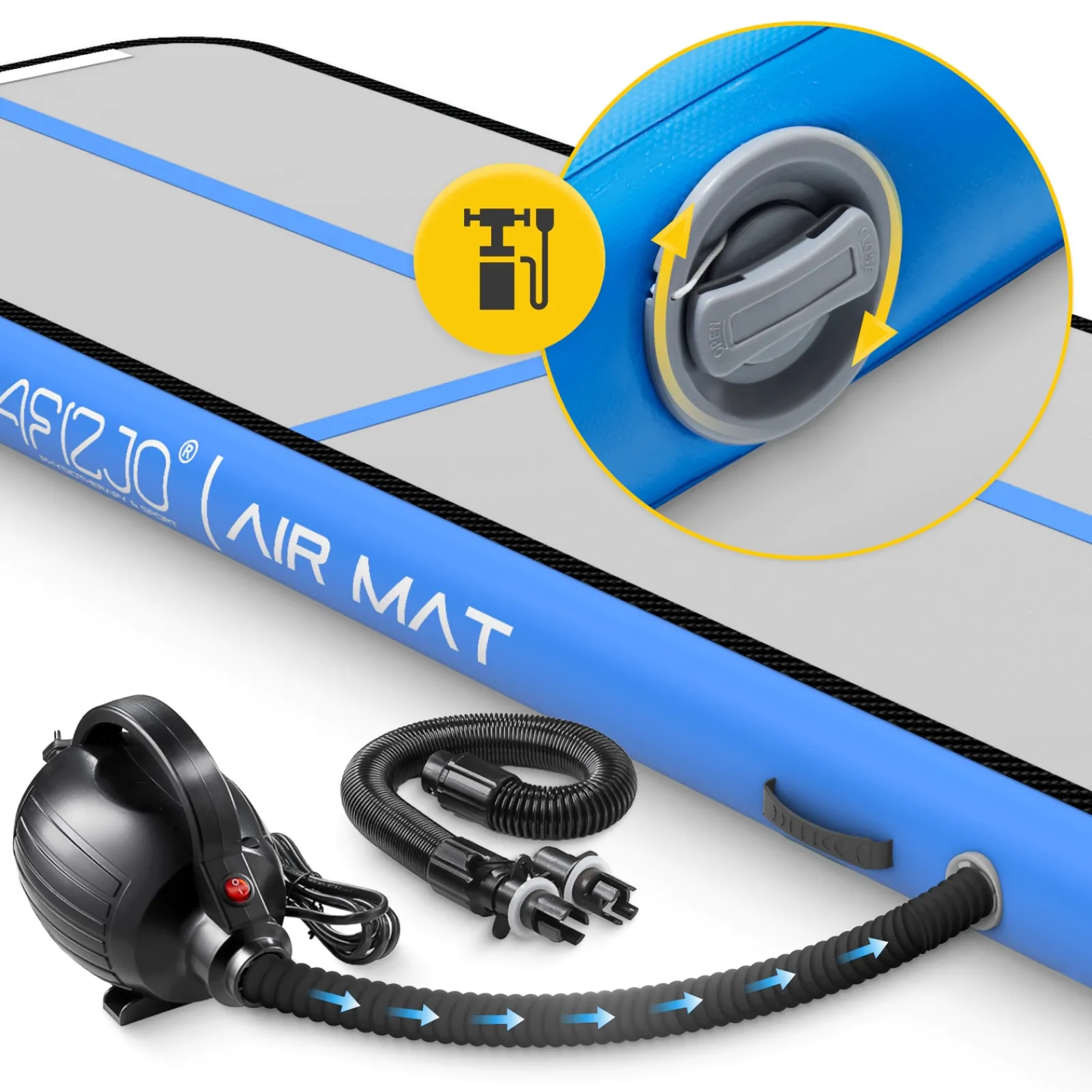 4FIZJO Ścieżka akrobatyczna AIR MAT 3 x 1 x 0,15 m Online