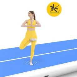4FIZJO Ścieżka akrobatyczna AIR MAT PRO 10 x 2 x 0,3 m z pompką Clearance