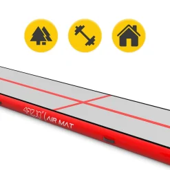 4FIZJO Ścieżka akrobatyczna AIR MAT 6 x 1 x 0,15 m z pompką Clearance