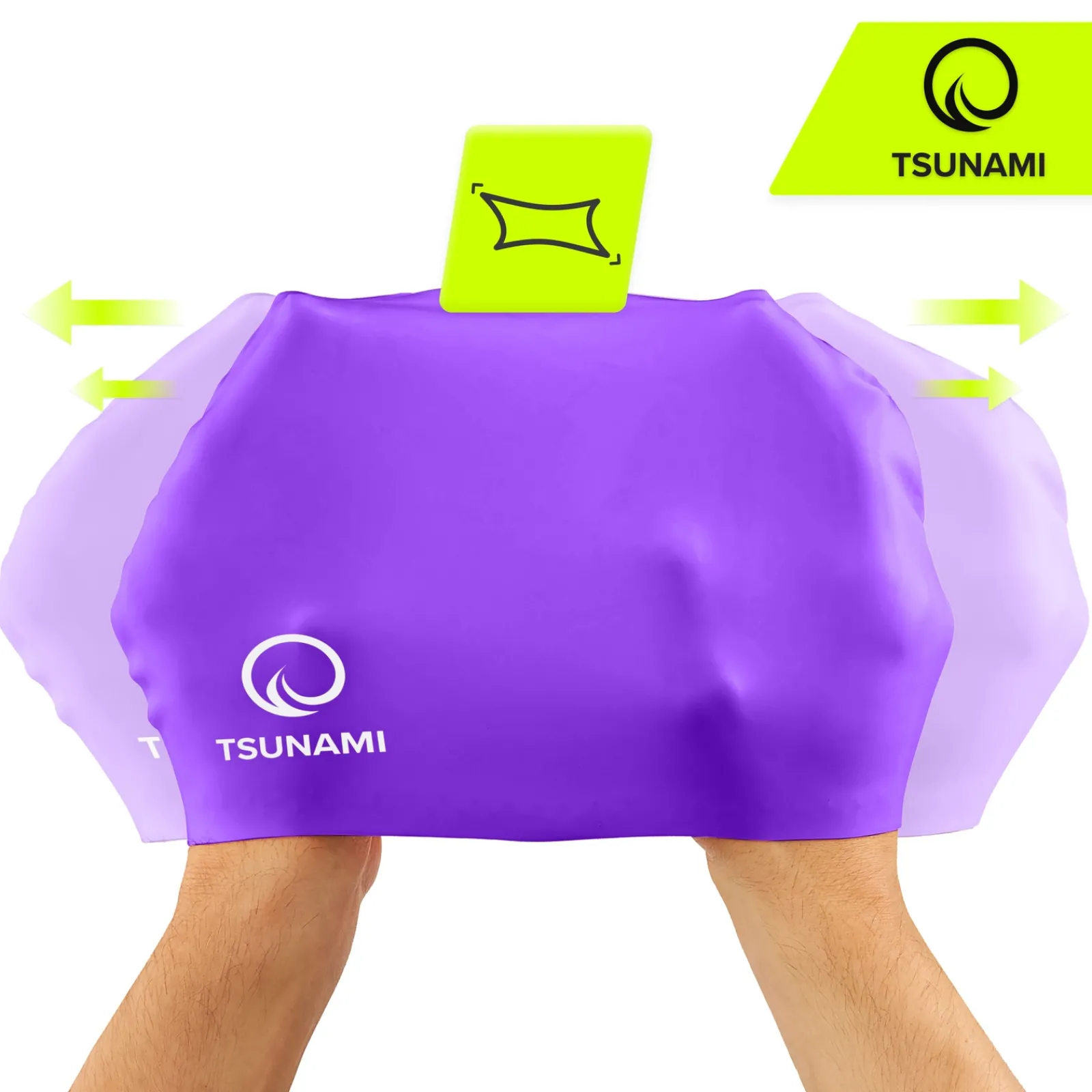 4FIZJO Czepek na basen unisex TSUNAMI fioletowy Discount