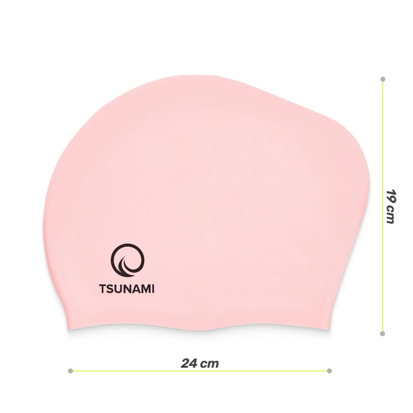 4FIZJO Czepek na basen unisex TSUNAMI różowy Outlet