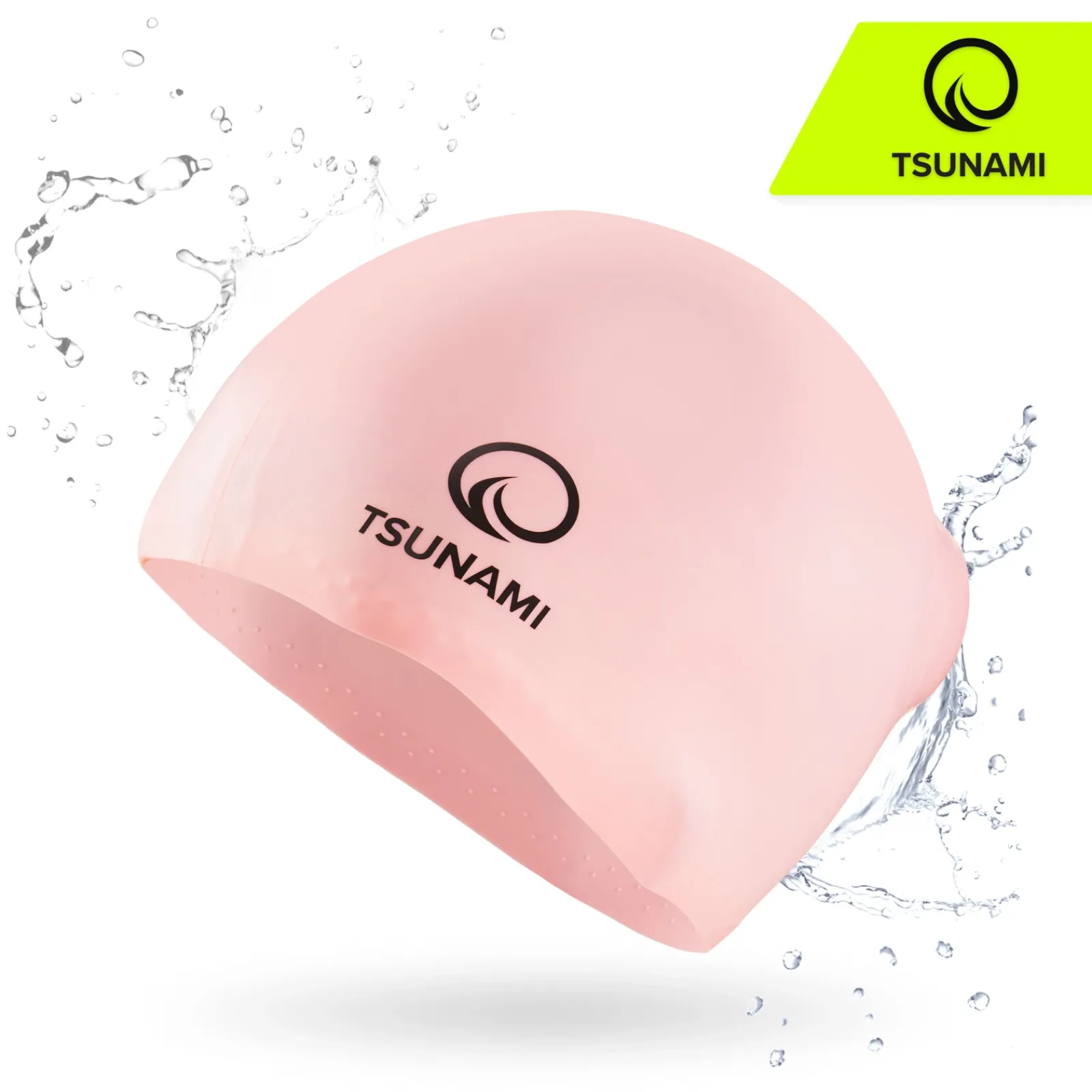 4FIZJO Czepek na basen unisex TSUNAMI różowy Outlet