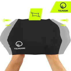 4FIZJO Czepek na basen unisex TSUNAMI czarny Hot