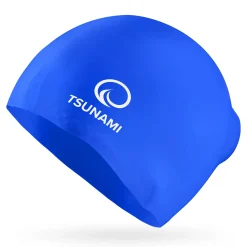 4FIZJO Czepek na basen unisex TSUNAMI granatowy