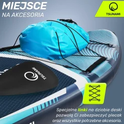 4FIZJO Deska SUP PRO TSUNAMI paddle board 350 cm T12