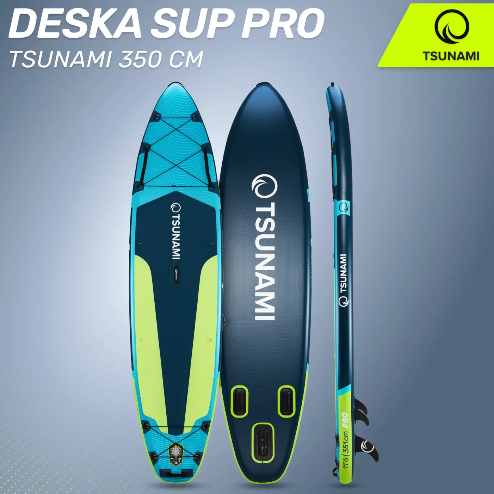 4FIZJO Deska SUP PRO TSUNAMI paddle board 350 cm T14 Sale