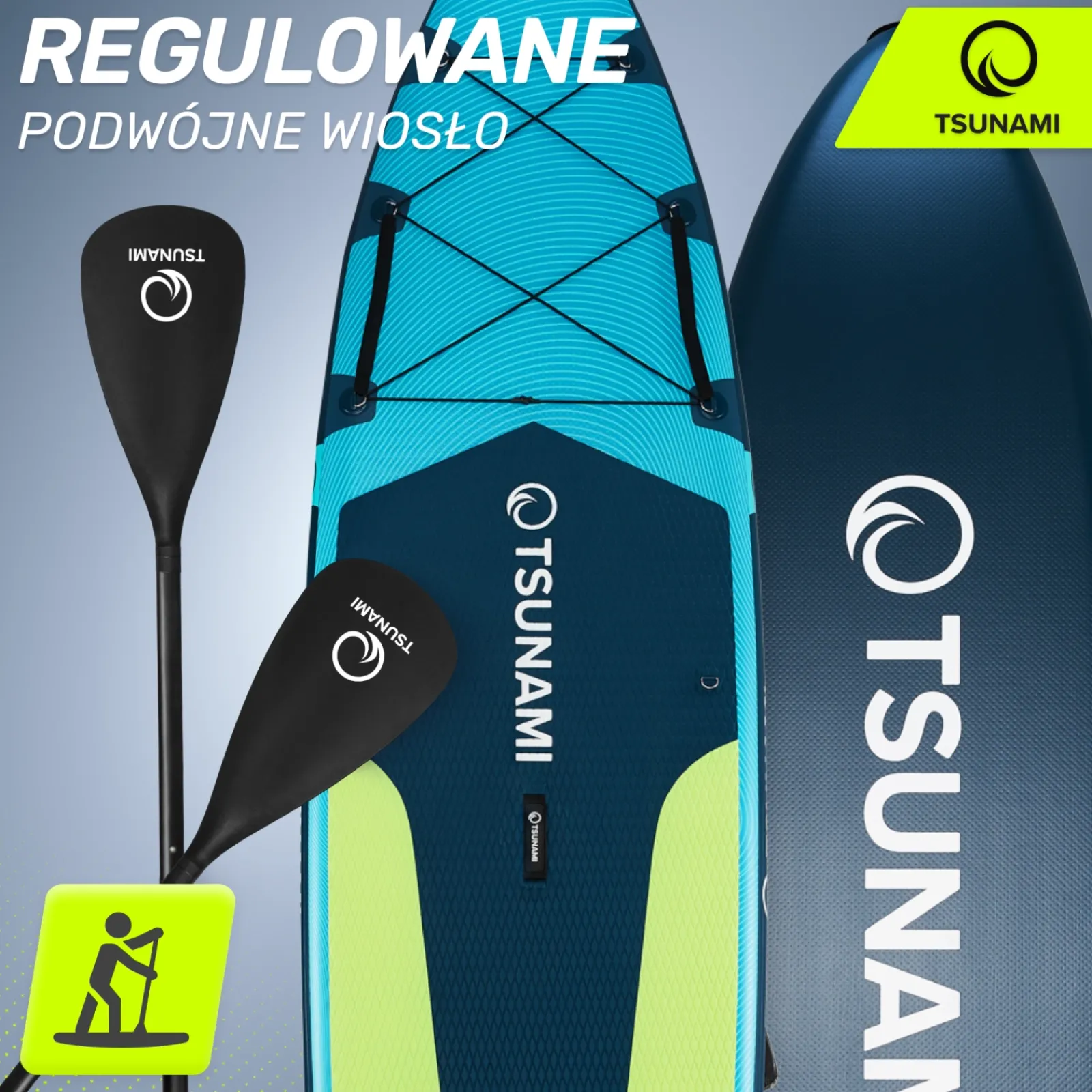 4FIZJO Deska SUP PRO TSUNAMI paddle board 350 cm T14 Sale