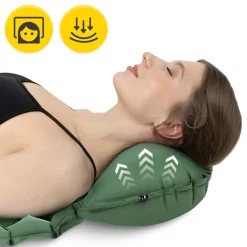 4FIZJO Dmuchany materac turystyczny jednoosobowy samopompujący Mountain Goat khaki Sale