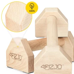 4FIZJO Drewniane paraletki 25 x 12,5 x 10 cm Sale