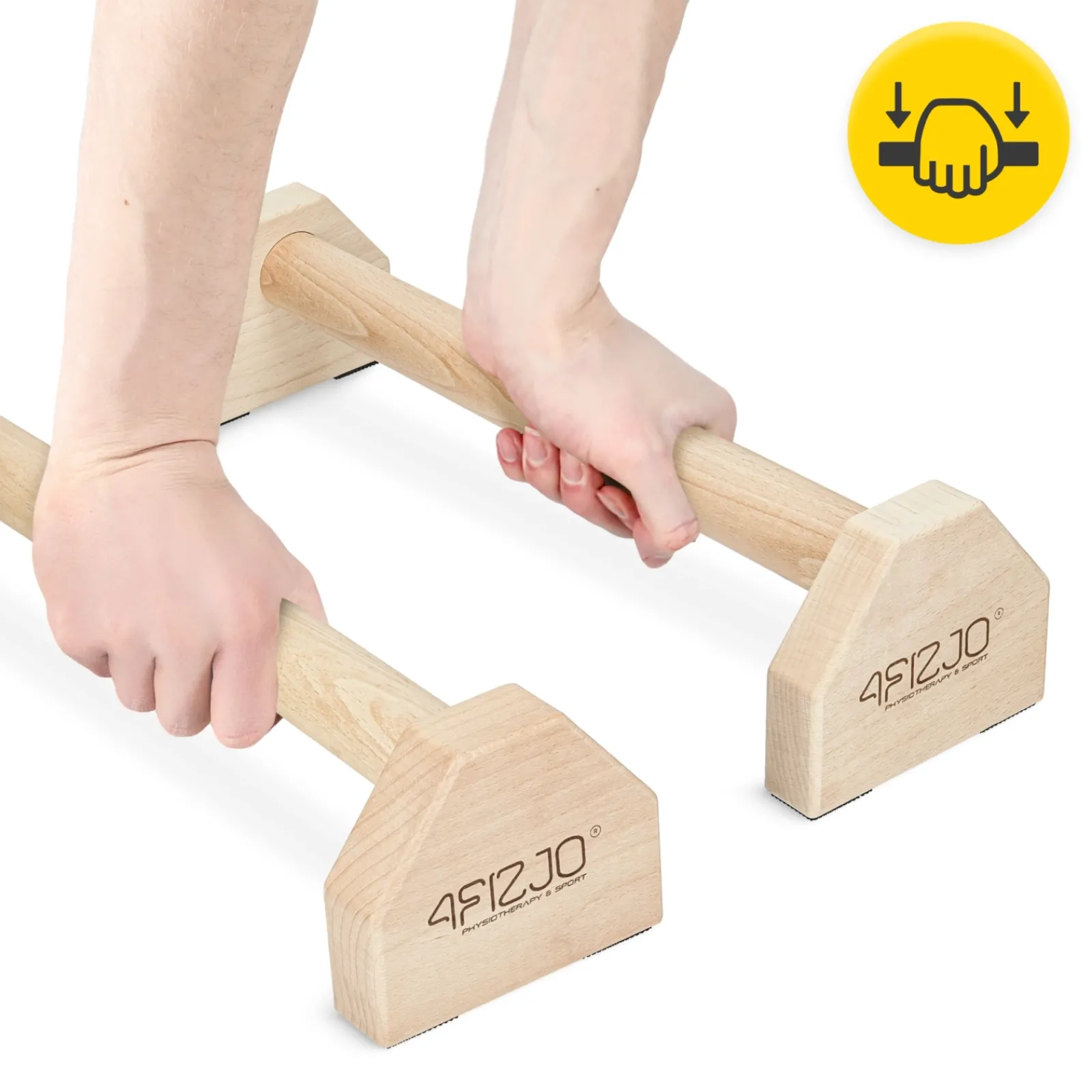 4FIZJO Drewniane paraletki 50 x 12,5 x 10 cm Clearance