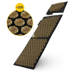 4FIZJO ECO Mata do akupresury z poduszką XL czarna Outlet
