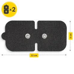 4FIZJO Elektrody żelowe do elektrostymulacji Combo LITE 2 szt. Best