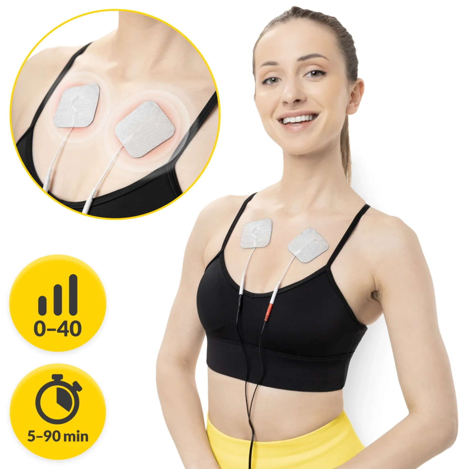 4FIZJO Elektrostymulator mięśni MED+ Hot