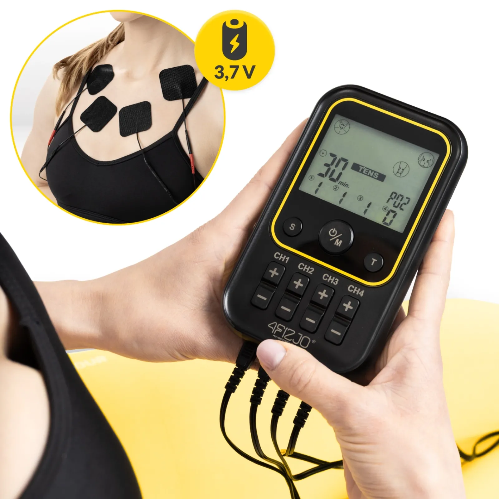 4FIZJO Elektrostymulator mięśni PRO+