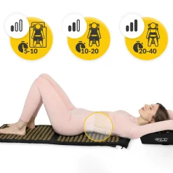4FIZJO ERGO Mata do akupresury z poduszką XL czarna Hot
