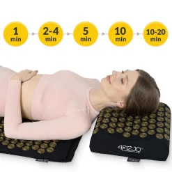 4FIZJO ERGO Mata do akupresury z poduszką XL czarna Hot