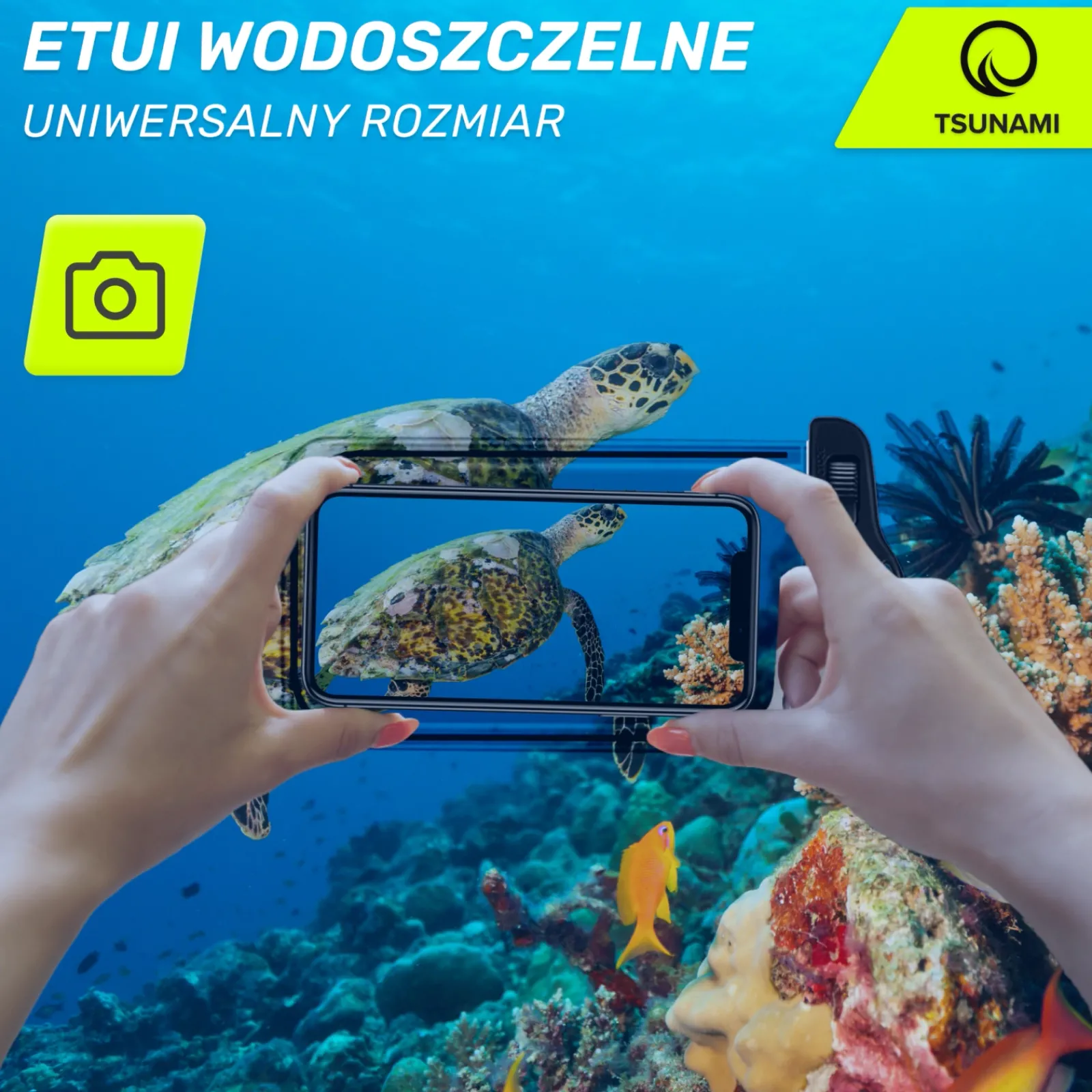 4FIZJO Etui wodoodporne na telefon TSUNAMI