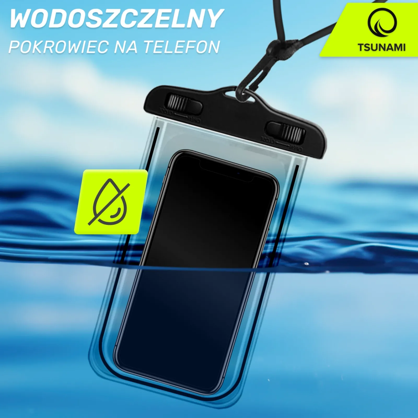 4FIZJO Etui wodoodporne na telefon TSUNAMI