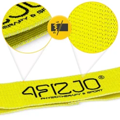 4FIZJO Guma materiałowa do ćwiczeń FLEX BAND 23-29 kg Hot