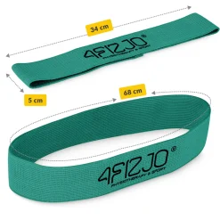 4FIZJO Guma materiałowa do ćwiczeń FLEX BAND 5-10 kg Best