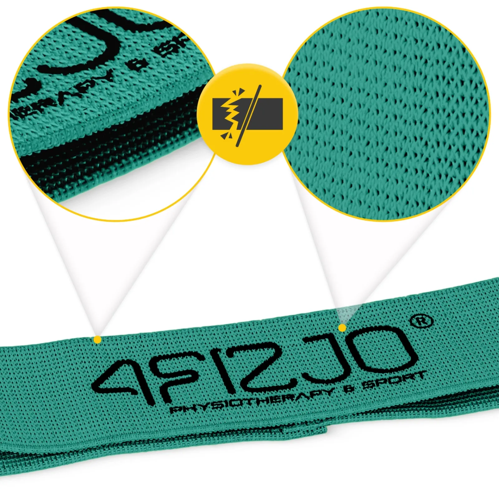 4FIZJO Guma materiałowa do ćwiczeń FLEX BAND 5-10 kg Best
