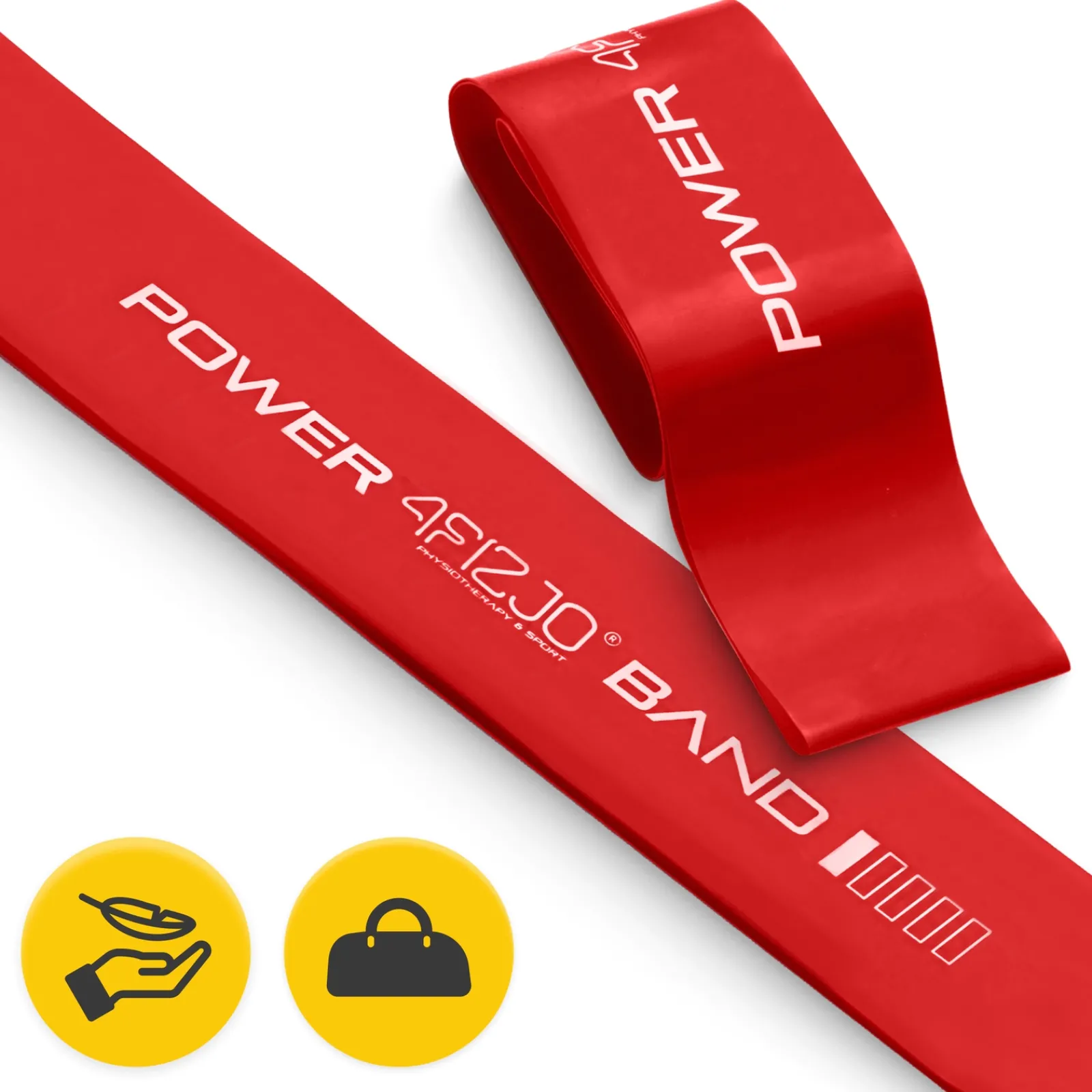 4FIZJO Guma oporowa do ćwiczeń MINI POWER BAND 0,4 mm