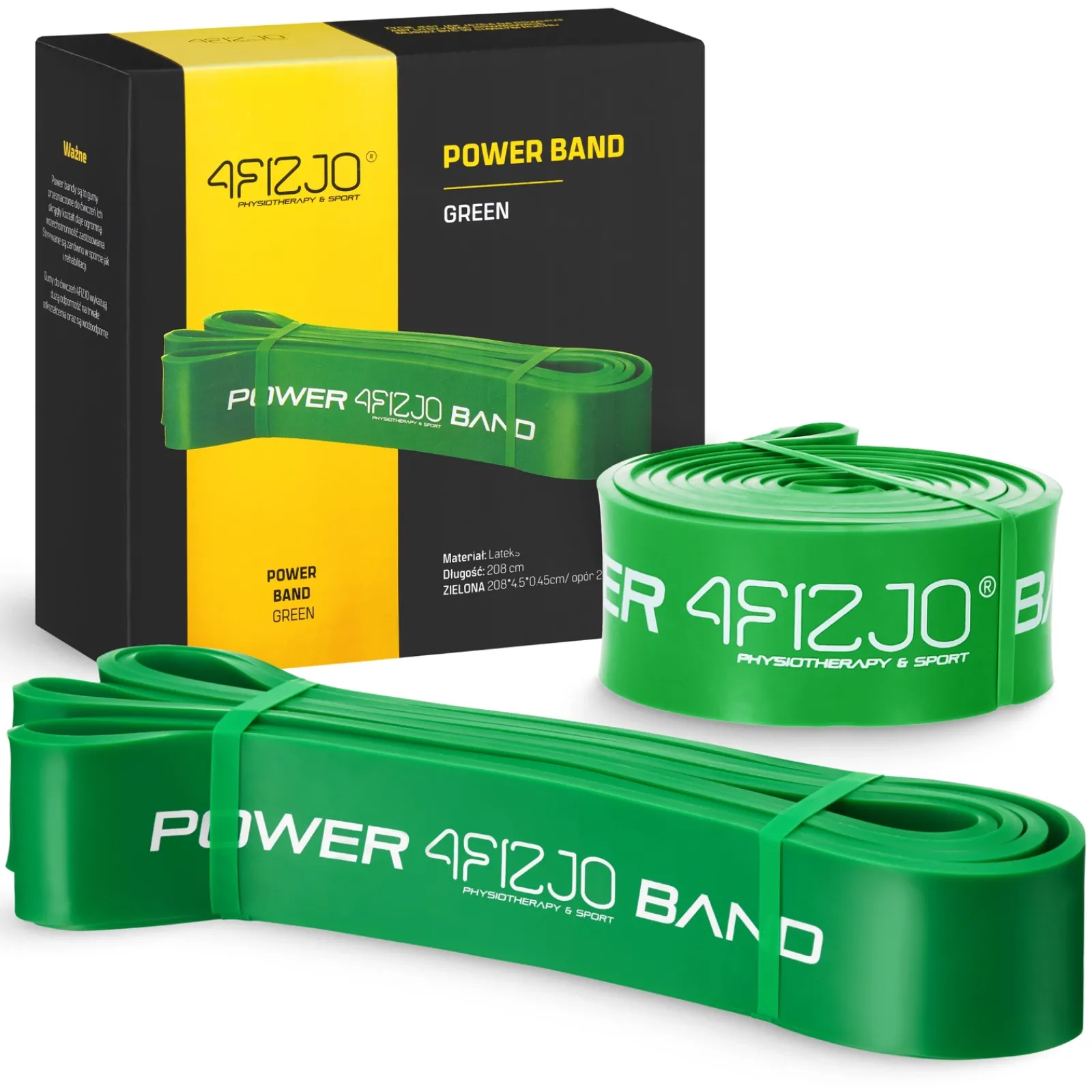 4FIZJO Guma oporowa do ćwiczeń POWER BAND 27-36 kg Clearance