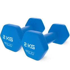 4FIZJO Hantelki żeliwne do ćwiczeń Classic 2 x 2 kg Clearance
