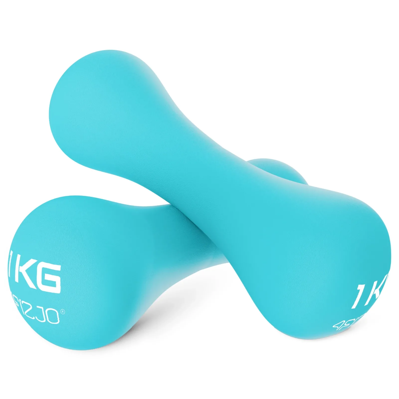 4FIZJO Hantelki żeliwne do ćwiczeń 8-shape 2 x 1 kg Clearance