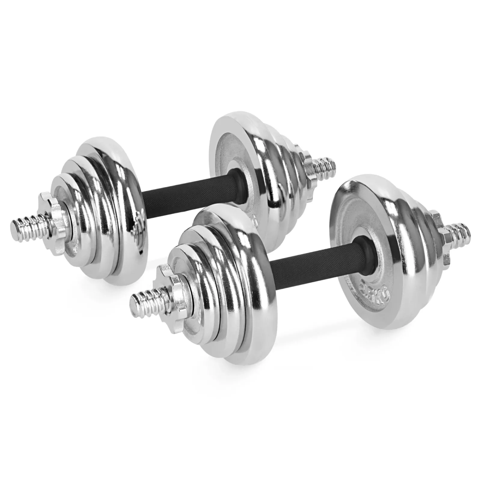 4FIZJO Hantle stalowe zestaw w walizce 20 kg Best