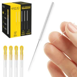 4FIZJO Igły do akupunktury z prowadnicą 100 szt. 0,25 x 25 mm