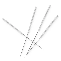 4FIZJO Igły do akupunktury z prowadnicą 100 szt. 0,25 x 25 mm