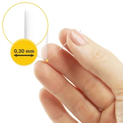 4FIZJO Igły do akupunktury z prowadnicą 100 szt. 0,3 x 75 mm Outlet